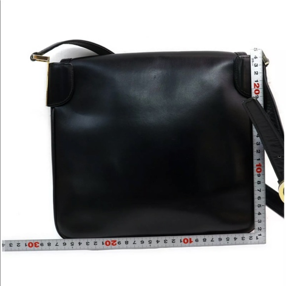 Gucci Shoulder Bag Black Leather - Picture 2 of 8